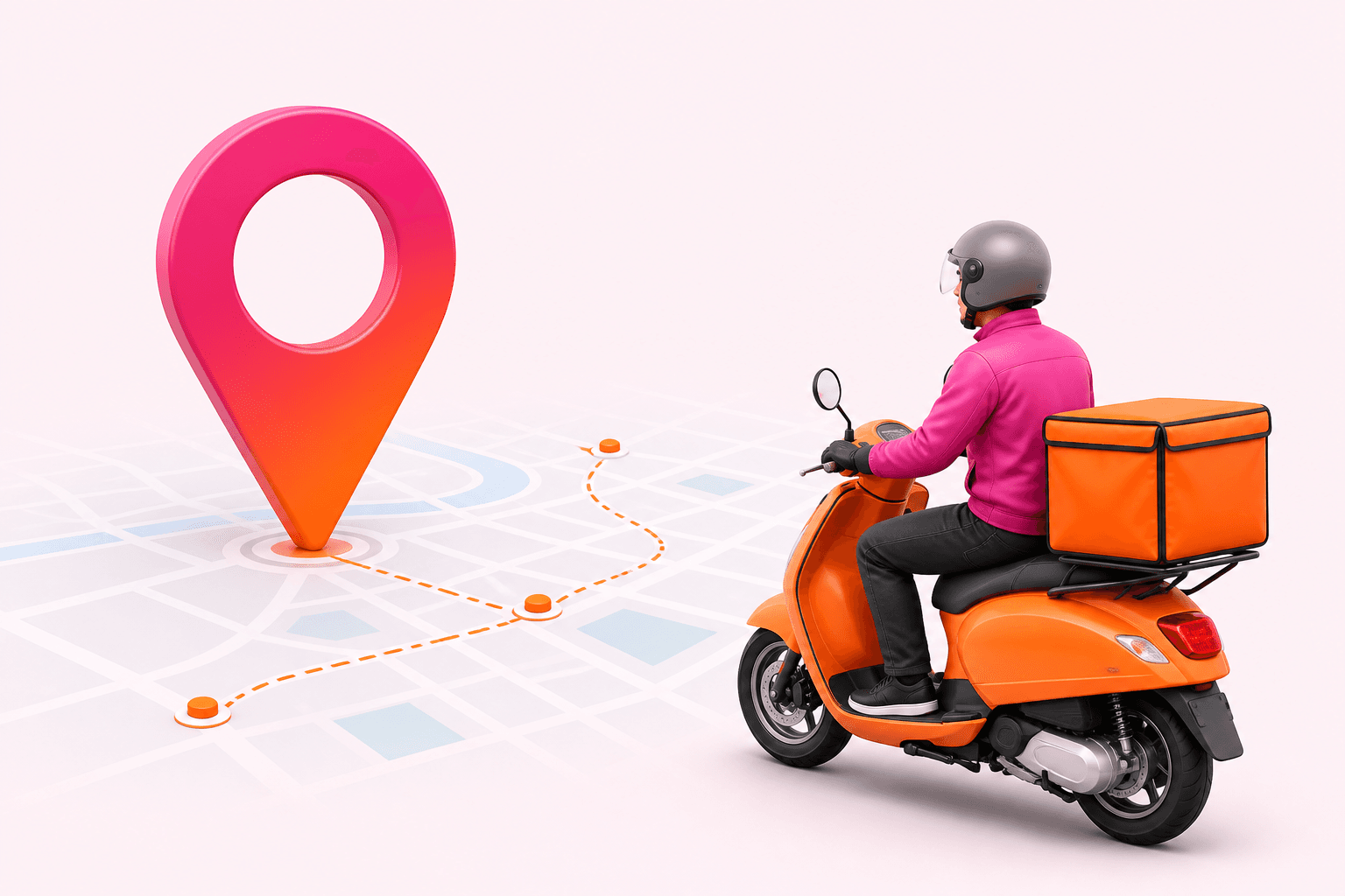 Restaurant delivery within 3 miles of the restaurant